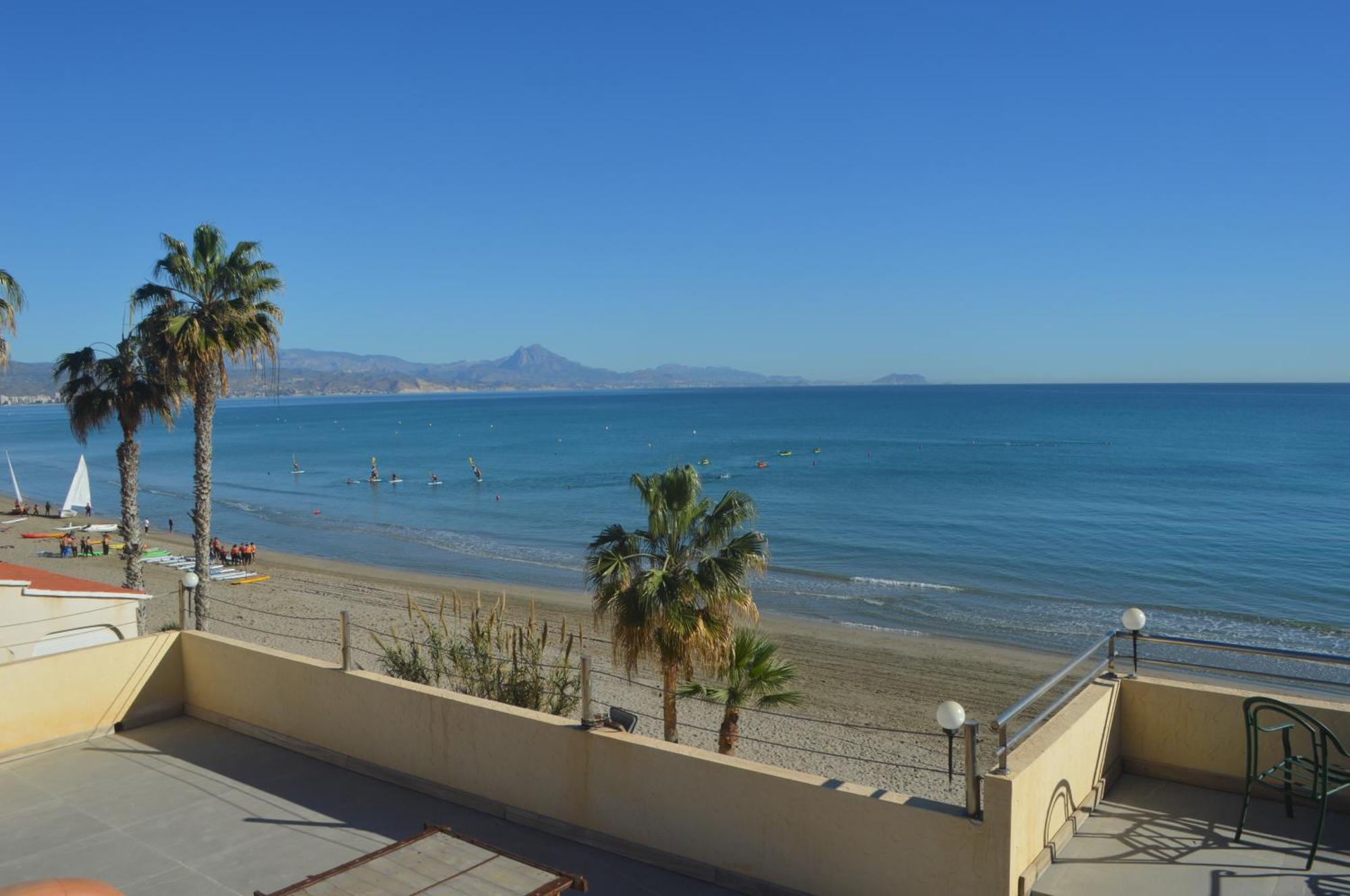 Excepcional Apartamento Loft A Pie De Playa En Chalet Roquetes 阿利坎特 外观 照片